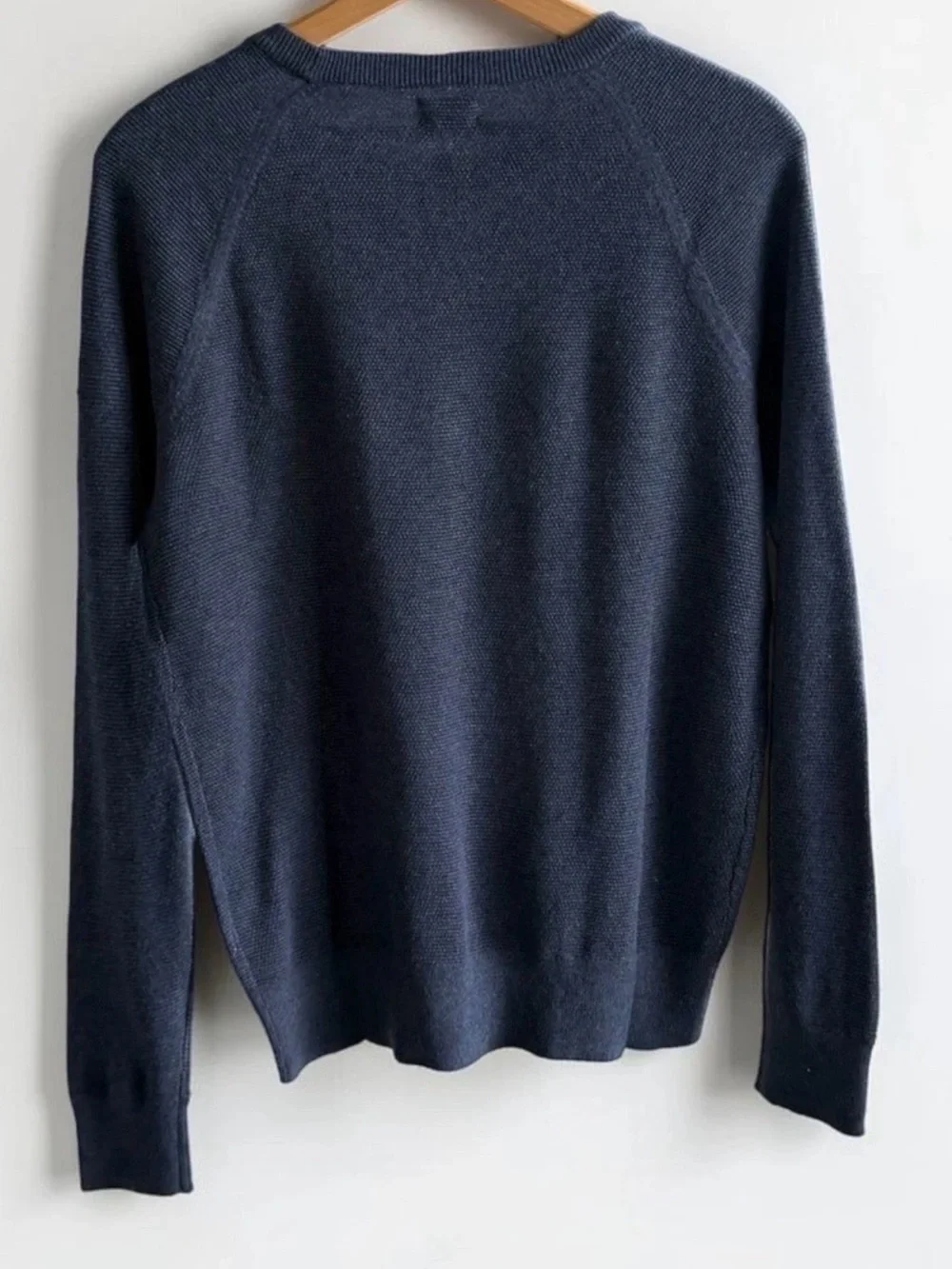J. Crew Men's Dark Navy Crewneck Sweater